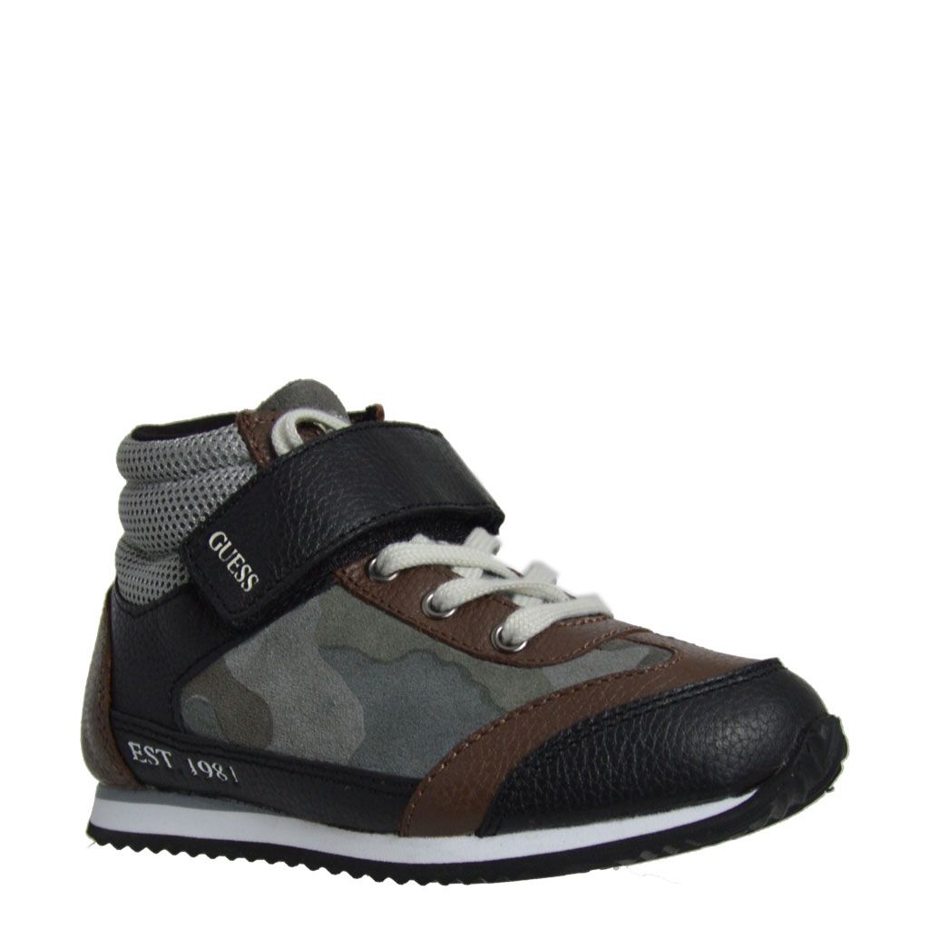 brown guess trainers