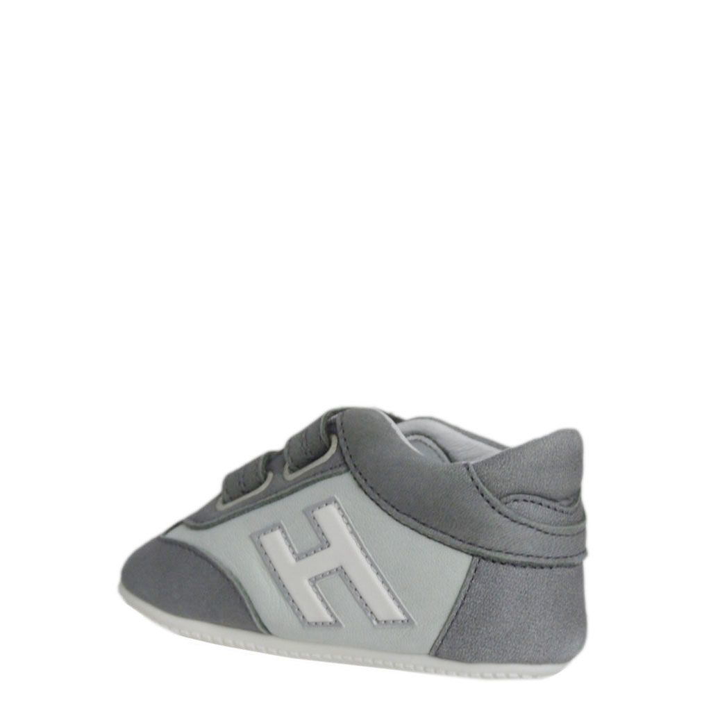 Hogan olympia culla con doppio strappo in nabuk