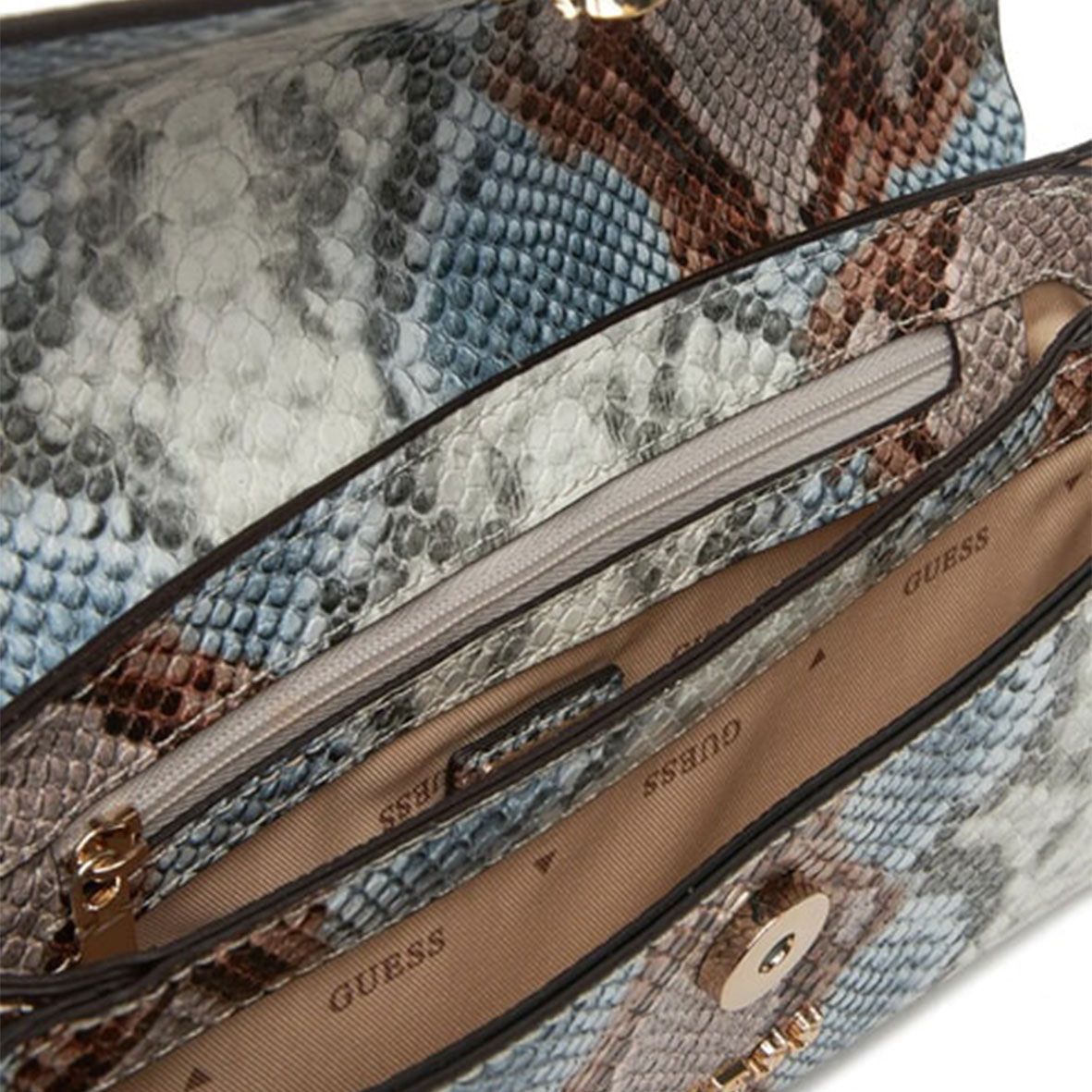 Borsa a Mano Guess Pitonata HWKG9655200MBM AI 2025