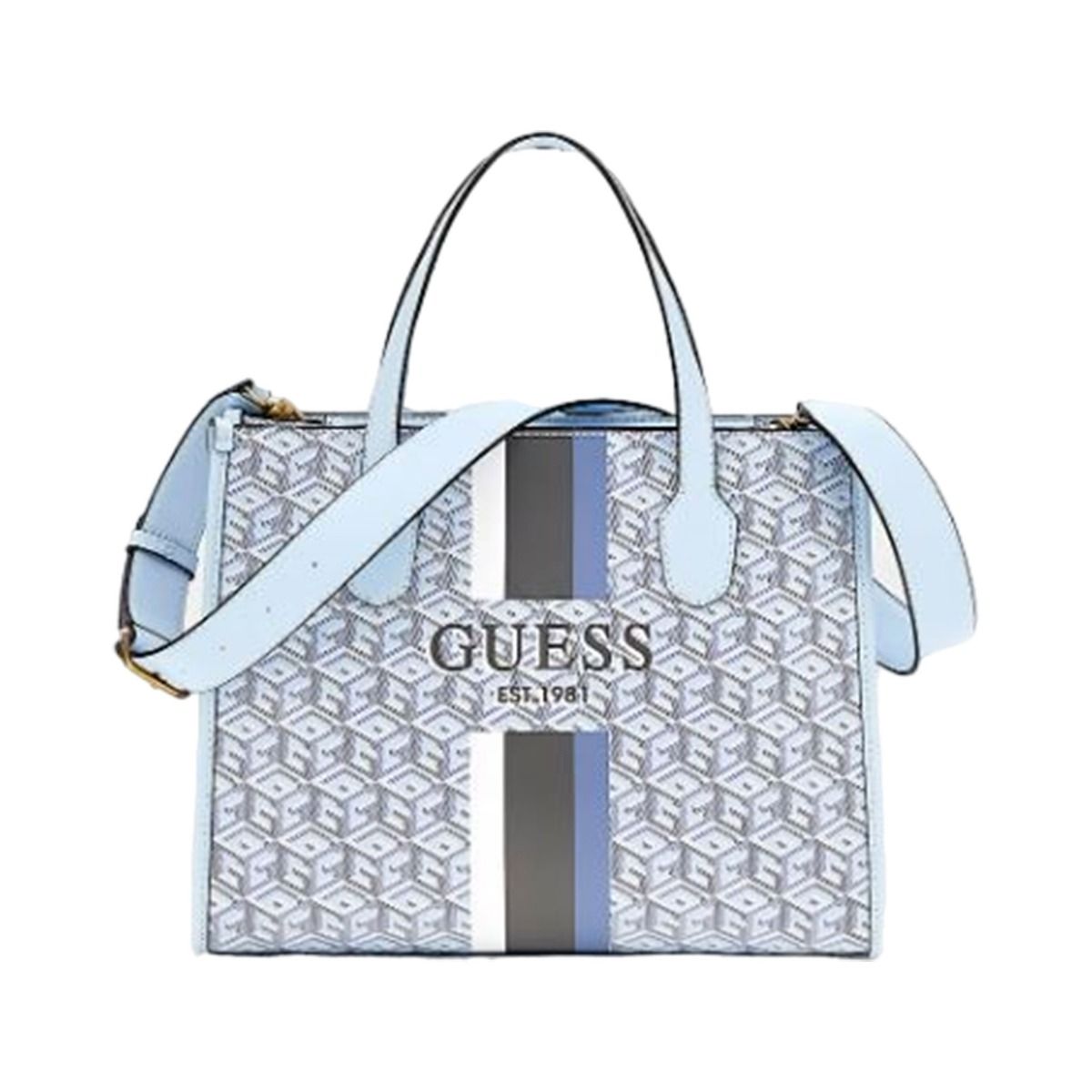 Guess Borsa a Mano Silvana HWSC8665220IBG Nuova Collezione PE 2023