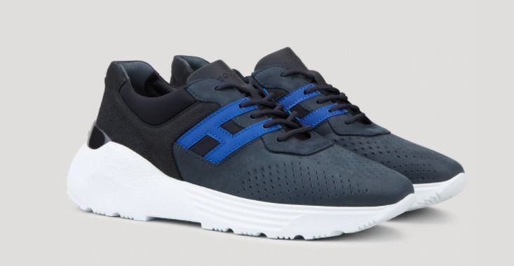 Hogan Carrie Over h443 hogan active one sneakers in black -  HXM4430BR50KFMB999