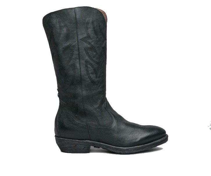 stivali texani neri