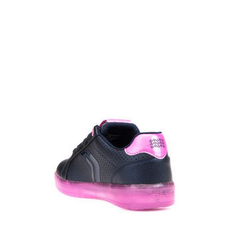 Scarpe Geox Bambina J744HA 000NF C1AF8 Ciak Girl sono le sneakers bambina alte in tessuto Shop online