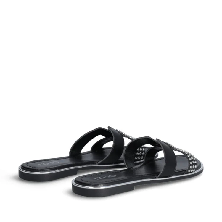 Liu Jo Sandali Con Plateau Clara 509 4A3721TX177 - Slip-on Donna, Comodi E Con Dettagli Glitter, Suola Antiscivolo