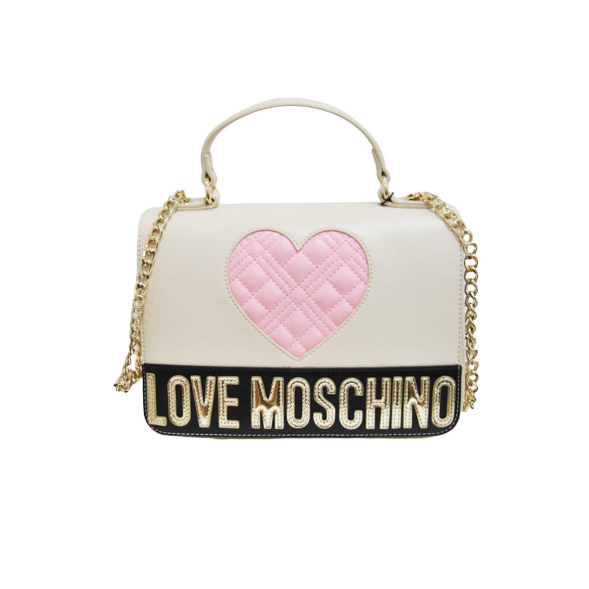 Love Moschino Cuore borsa a tracolla - Bianco