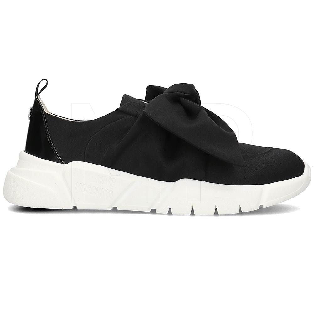 moschino bow trainers