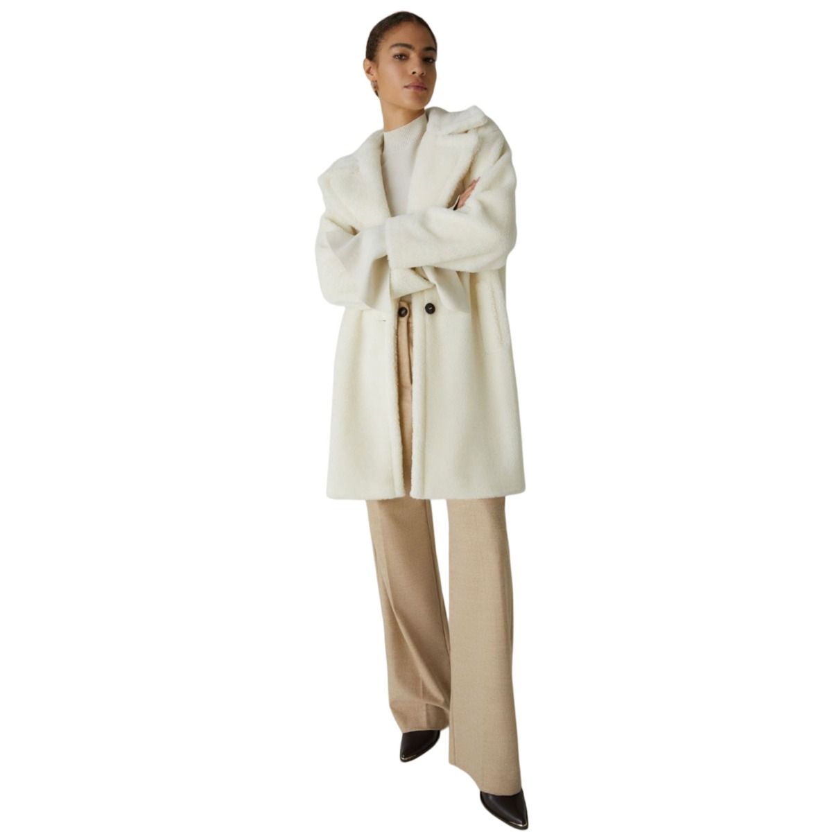 Cappotto teddy da donna | Abbigliamento ladies caldo e trendy