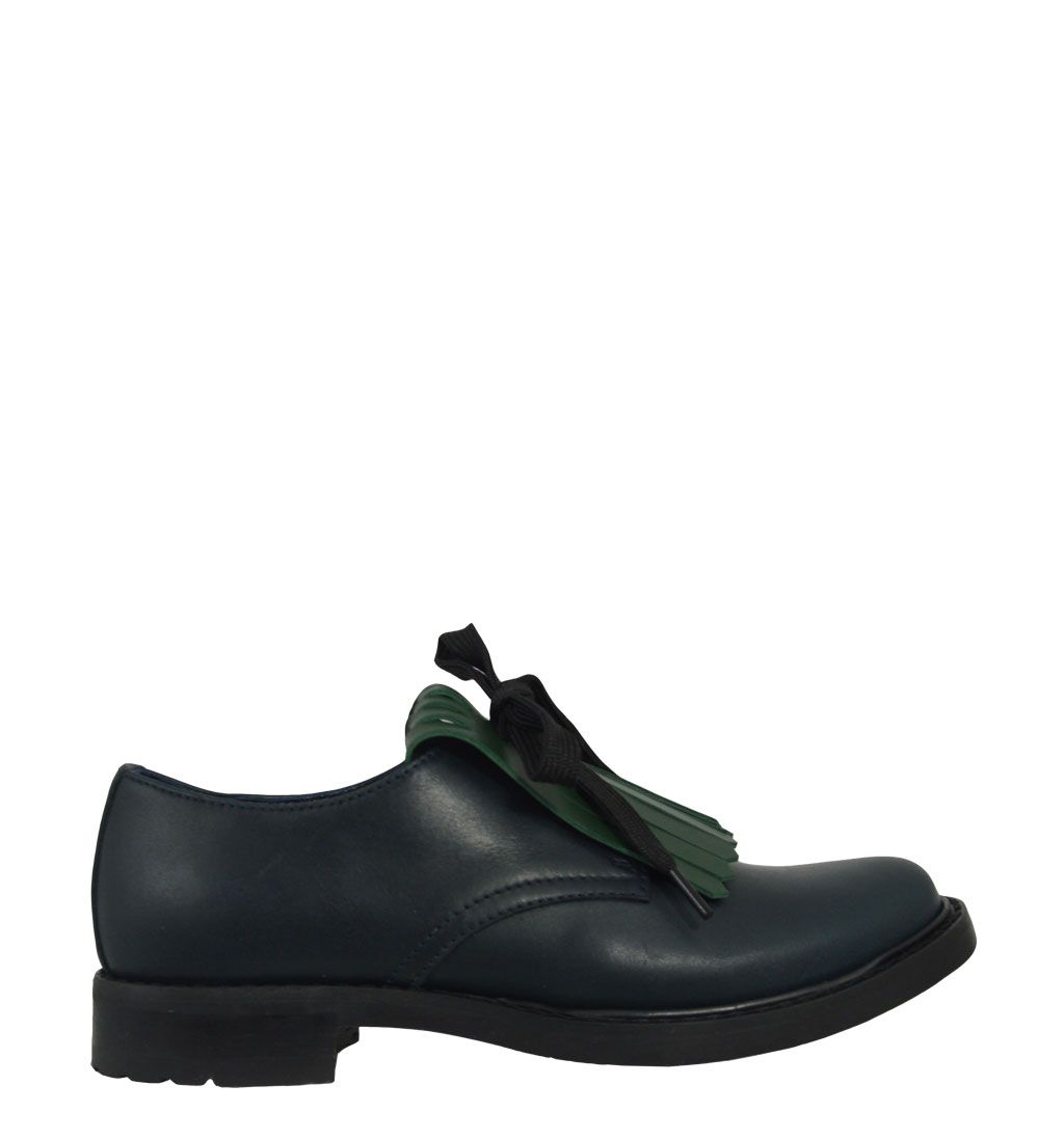 Marni kids brogue shoes in leather with 