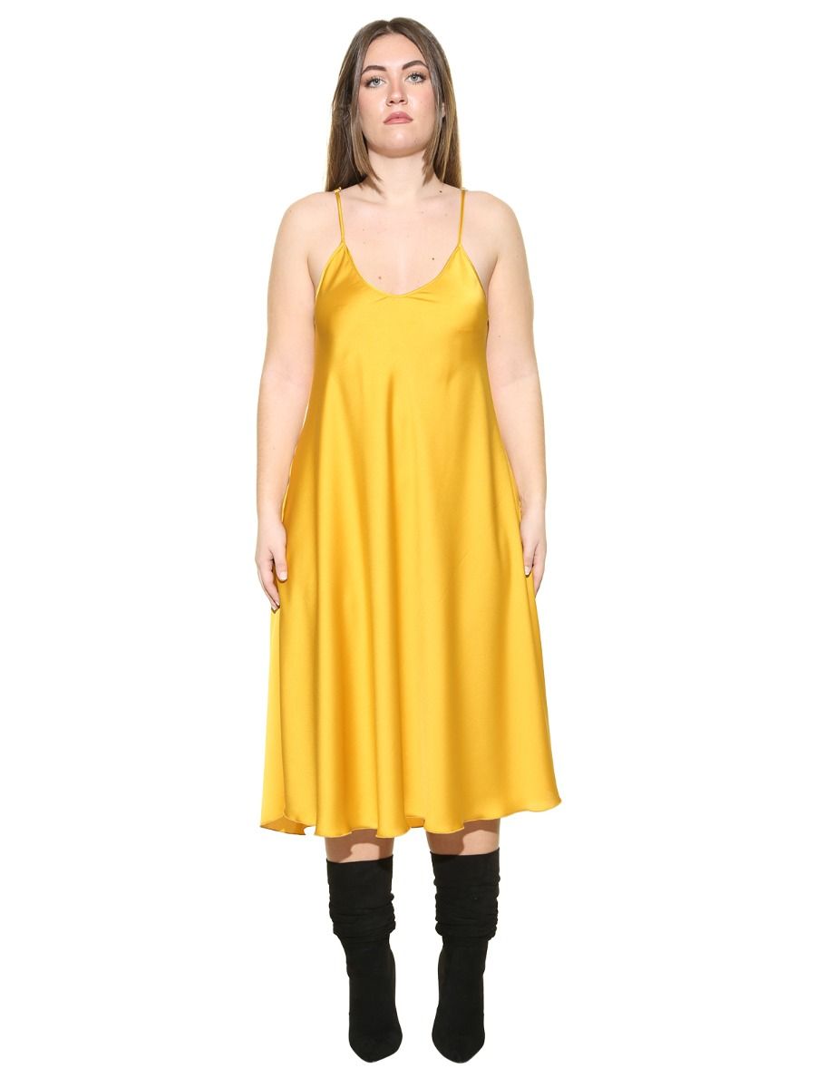 SOPHIA CURVY ABITO | MIS210595011OCRA | Nuova Collezione A/I 2021-2022