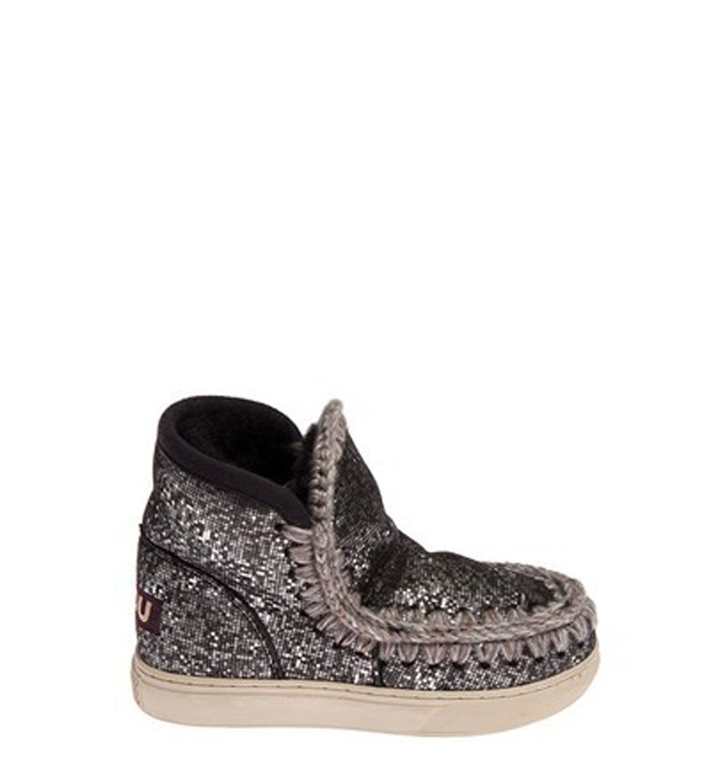 Mou Stivaletto Mini Eskimo Sneaker in montone grigio Grigio - Scarpe  Stivali da neve Donna 255,55 €