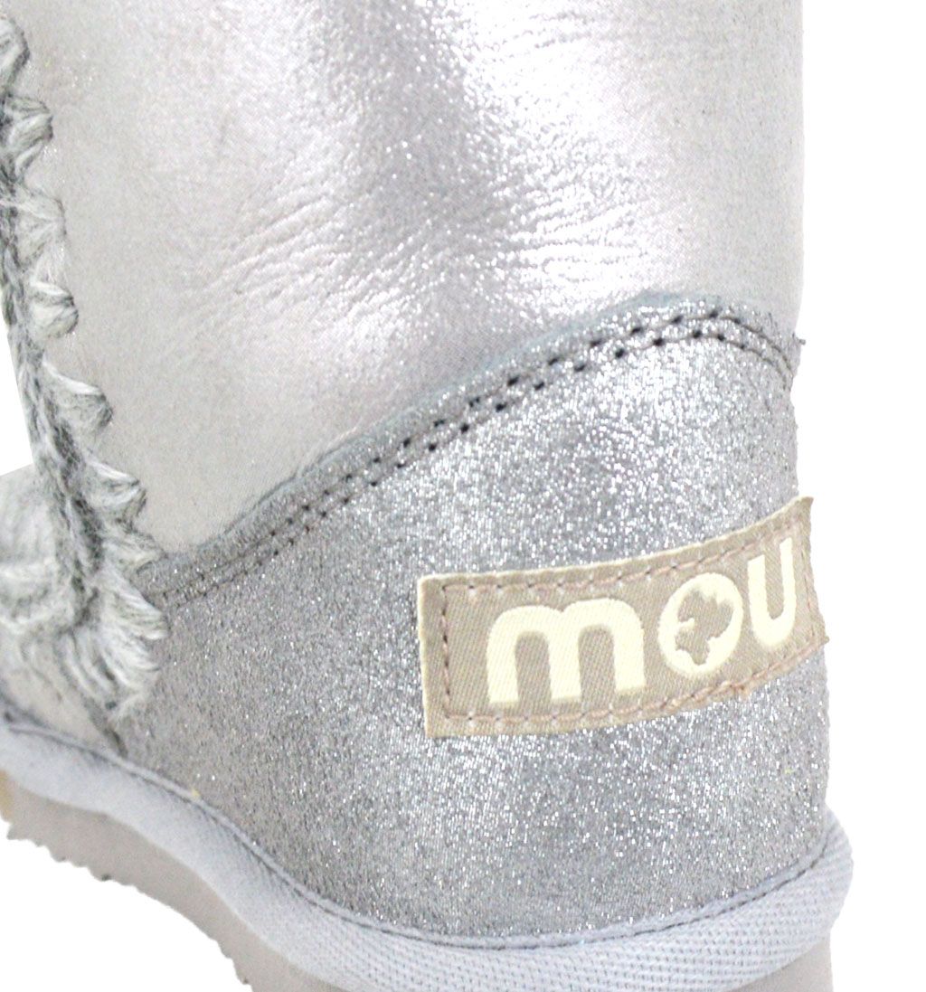 Mou Eskimo boots Bambina colore argento cangiante Collezione A I
