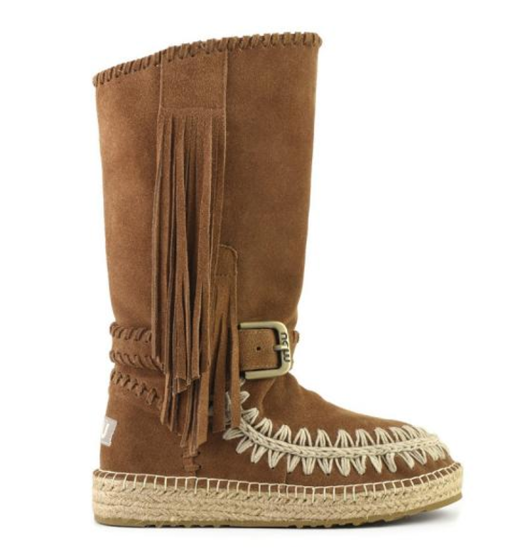 suede indian boots