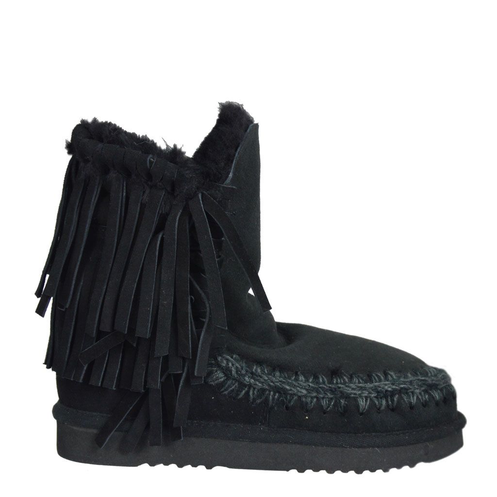 mou fringe boots