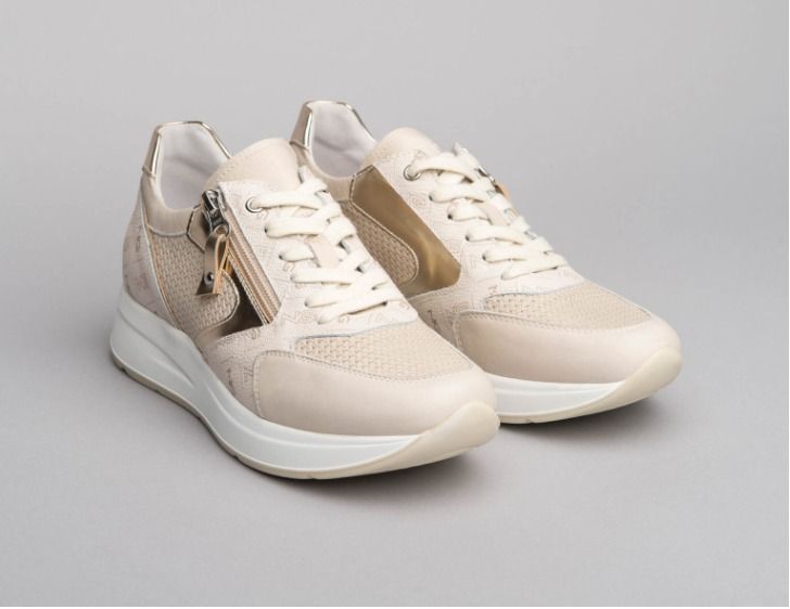Nero Giardini 116900 Trainers (Cement Suede) - Regal Shoes