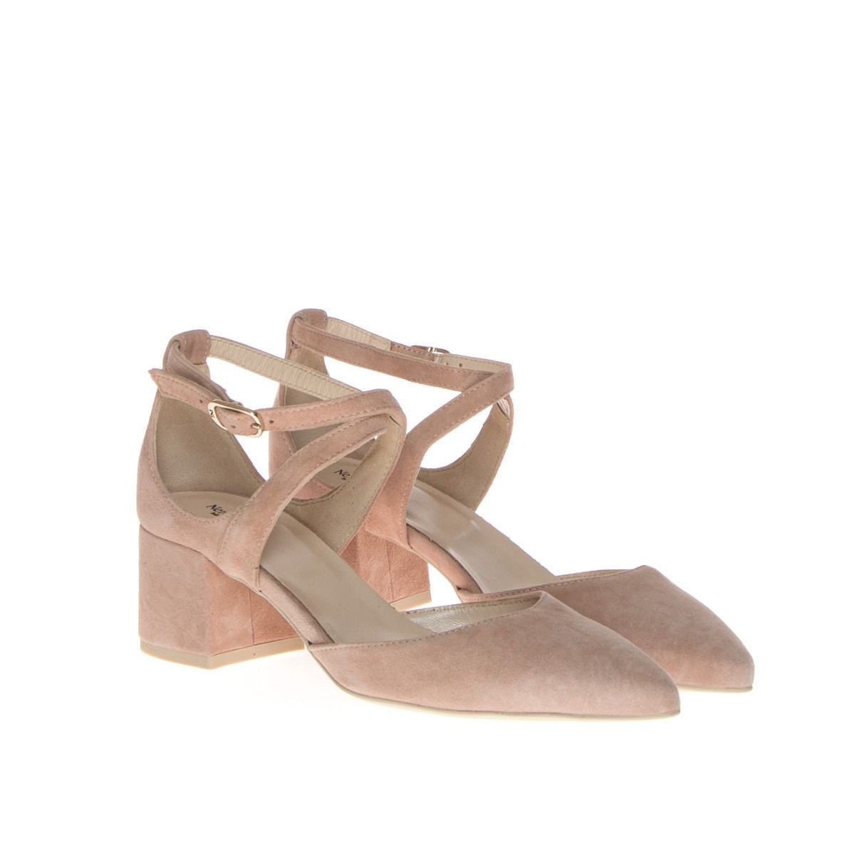 Nero Giardini Décolleté Donna In Camoscio - Tacco 5.5 Cm, Elegante E Comoda