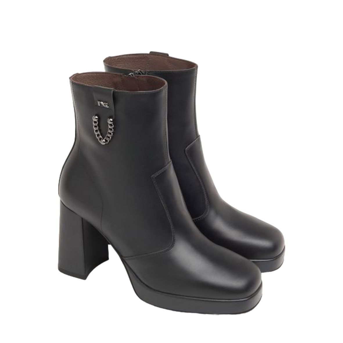 Giardini Donna Nero Giardini Scarpe Tronchetti Tronchetto Donna Nero Giardini Scarpe Tronchetti Tronchetto Basso Nero  Giardini Donna Nero Liviana Calzature