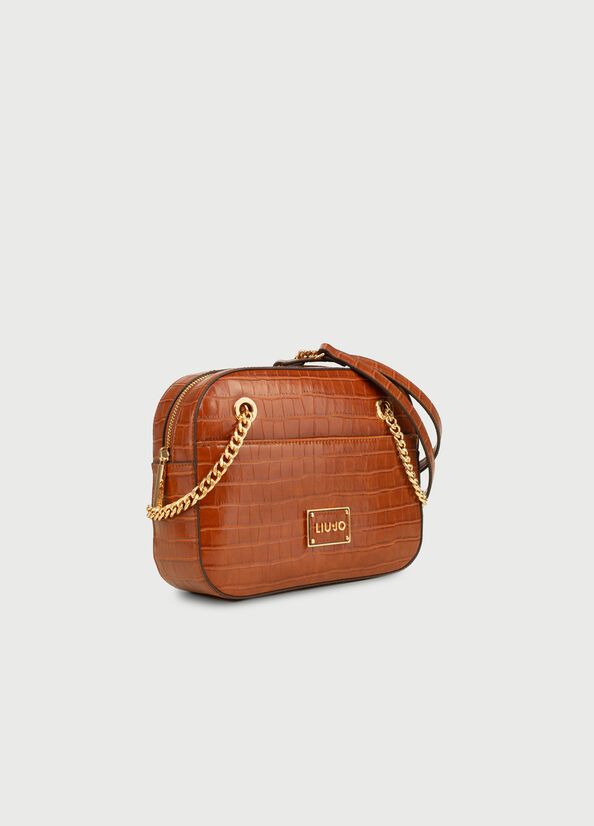 Borsa liu jo effetto coccodrillo shop