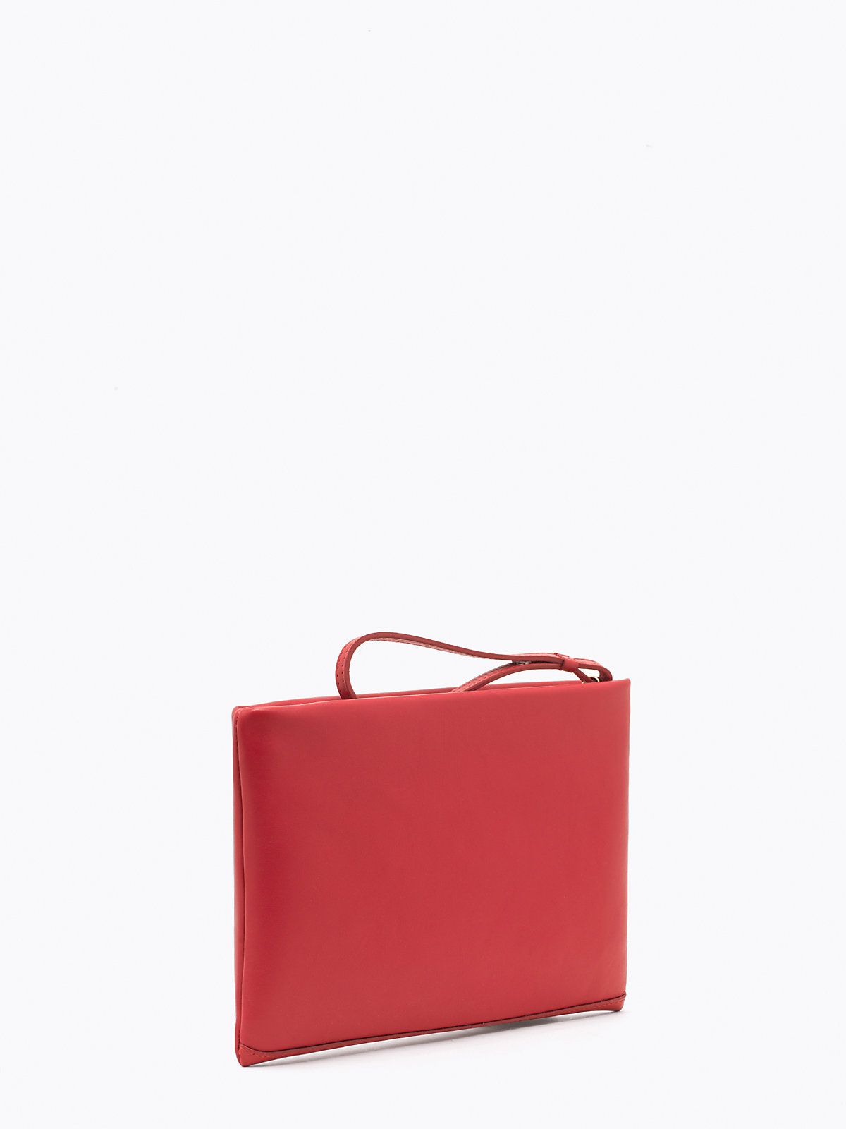 Patrizia Pepe Pochettein pelle di spalamata con glitter rossi | € 128,00 |  Spedizione gratuita in 24/48 ore