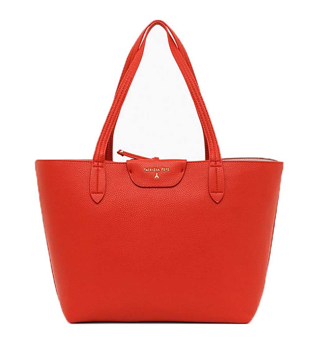 Patrizia Pepe shopping bag in pelle reversibile 22V5452 AV63I2NG