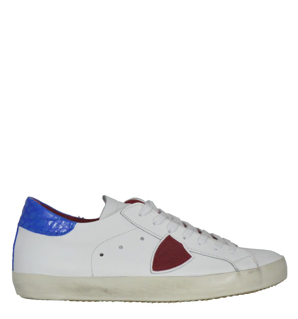 sneakers uomo basse bianche
