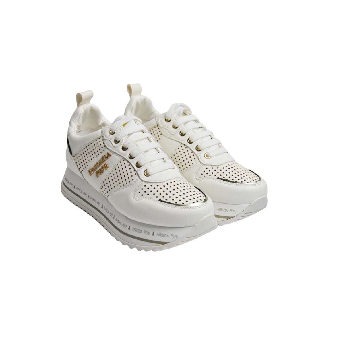 Scarpe sneakers top patrizia pepe