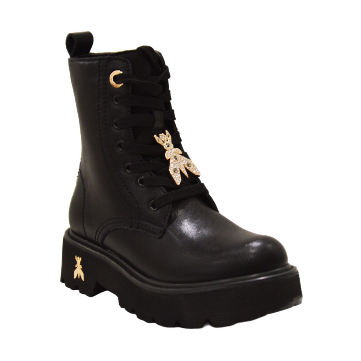 Patrizia Pepe Girl Women s Lace Up Boots PPJ884.31 New Fall Winter Collection 2024 2025