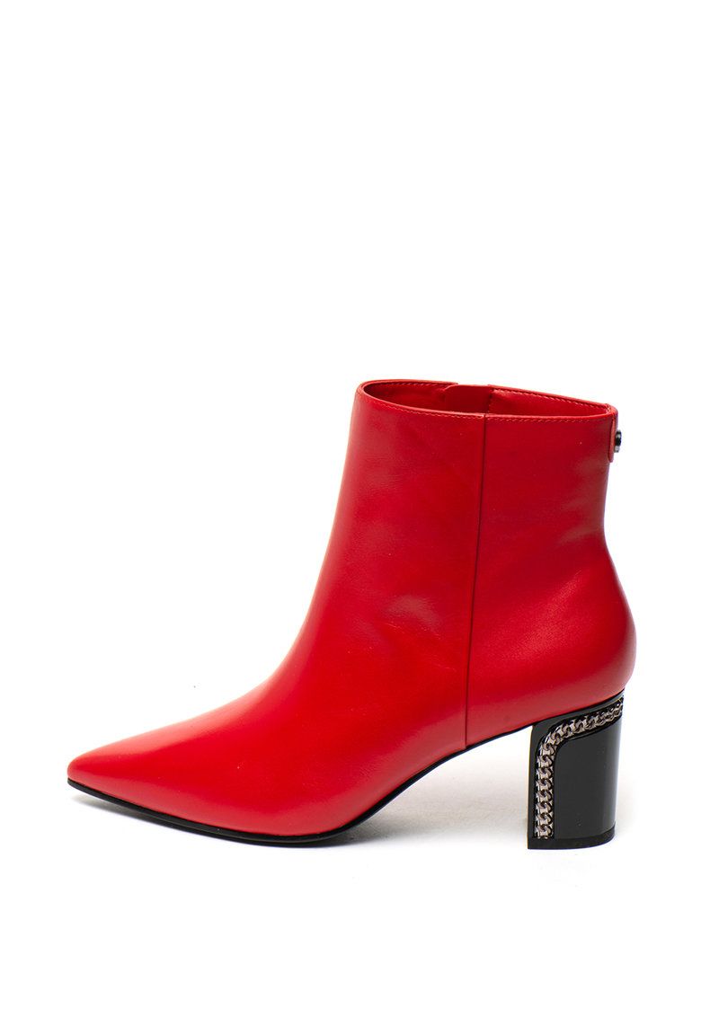 red guess boots