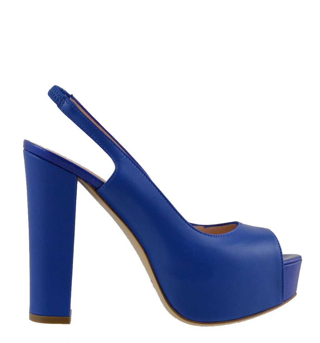 Aldo Castagna sandali open toe da donna in pelle. Modello chanel
