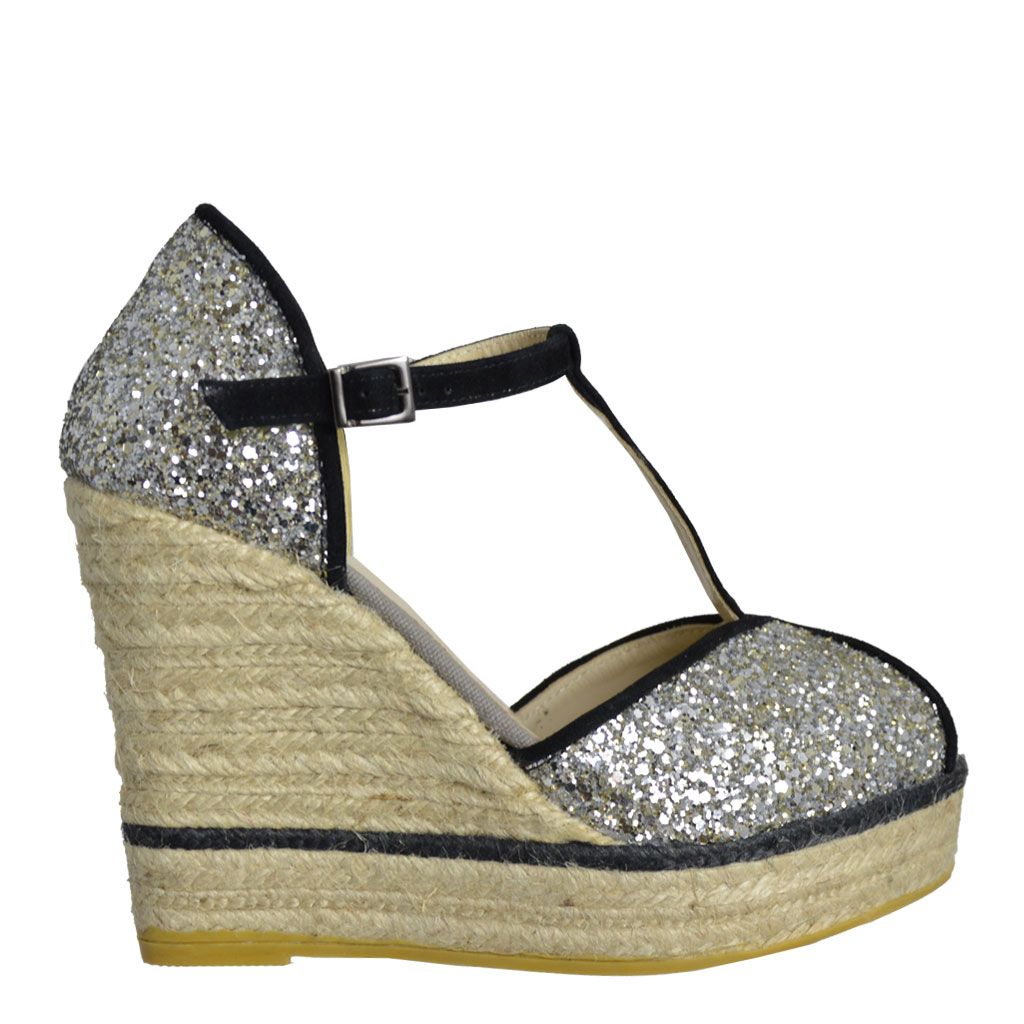 Espadrillas glitter best sale