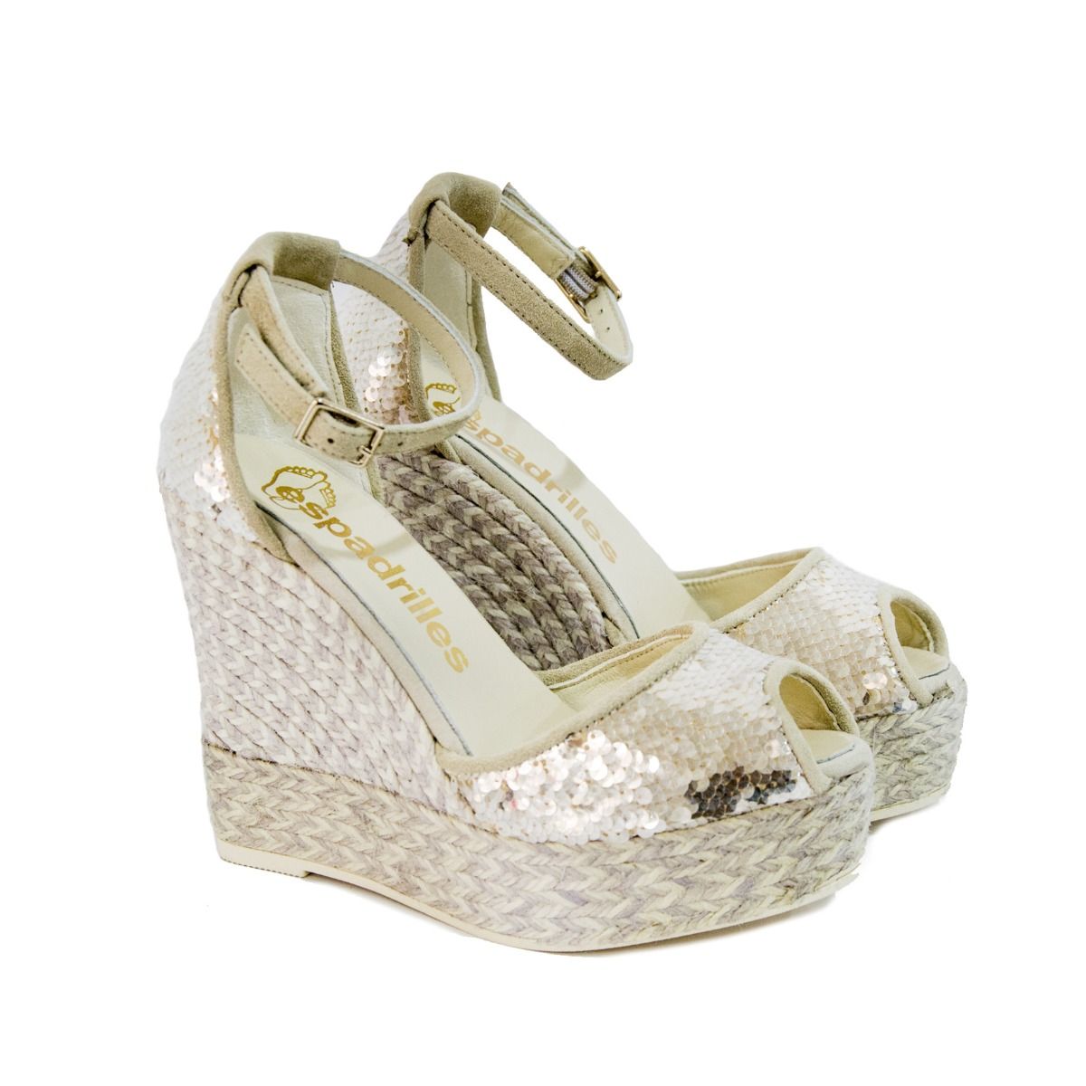 Donna Castañer Espadrillas Zeppa Carina Nero | Sandali – Running Modica