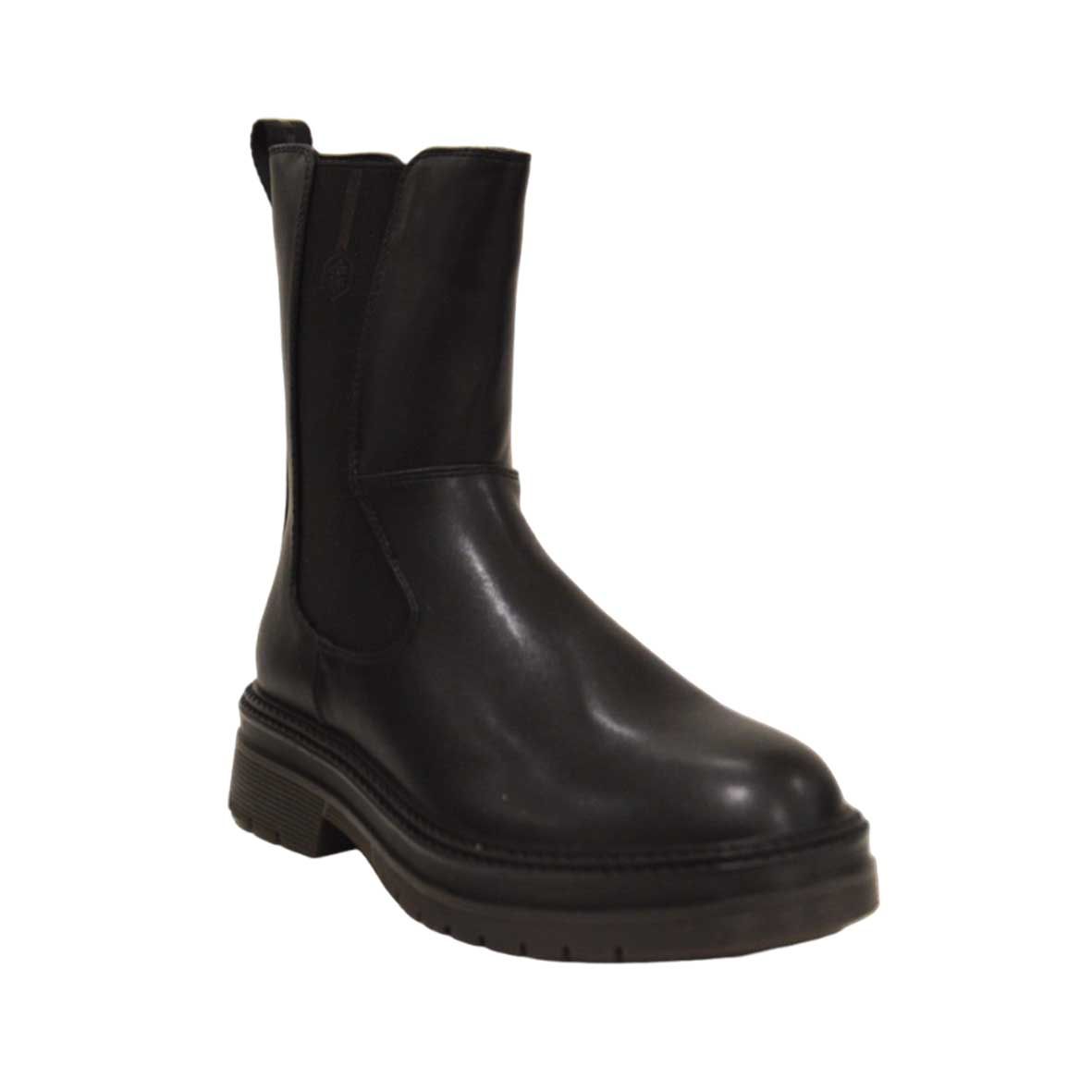 Anfibi neri da donna con borchie Lumberjack Susanna