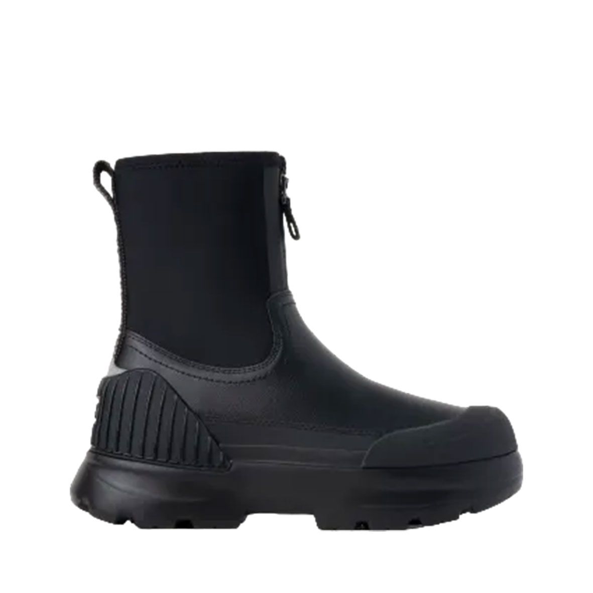 UGG Classic Ultra Mini Stivali Invernali Donna: Neri, Numero 42, Tomaia In Pelo Di Vitello E Suola Treadlite