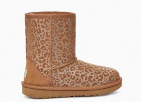 UGG AUSTRALIA CLASSIC II GLITTER LEOPARD STIVALI