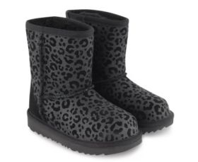 retro UGG AUSTRALIA CLASSIC II GLITTER LEOPARD STIVALI