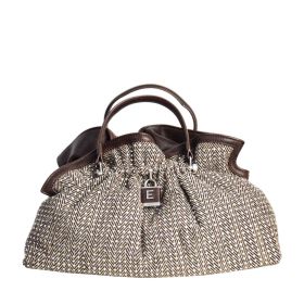 ERMANNO SCERVINO BORSA A MANO OCTAVIA HERRINGBONE