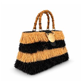 RUE MADAM PARIS RIAD FRINGES BASKET