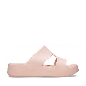 CROCS GETAWAY PLATFORM H-STRAP SANDALS