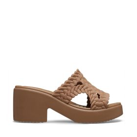 CROCS BROOKLYN WOVEN SLIDE SANDALS