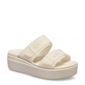 CROCS BROOKLYN BUCKLE FROSTED SANDALS