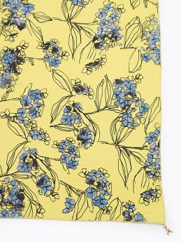 retro PATRIZIA PEPE FOULARD IN GEORGETTE 