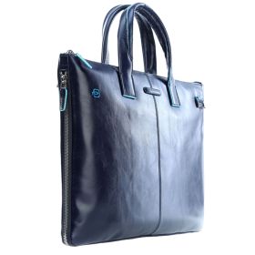 PIQUADRO BLUE SQUARE BRIEFCASE