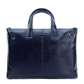 PIQUADRO BLUE SQUARE BRIEFCASE