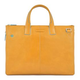 PIQUADRO BLUE SQUARE BRIEFCASE