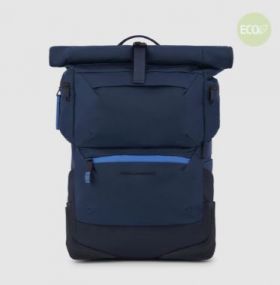 PIQUADRO ROLL-UP CORNER BACKPACK