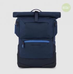 PIQUADRO ROLL-UP CORNER BACKPACK