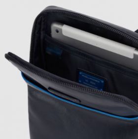 PIQUADRO BORSA A TRACOLLA BLUE SQUARE