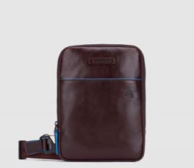 PIQUADRO BORSA A TRACOLLA BLUE SQUARE