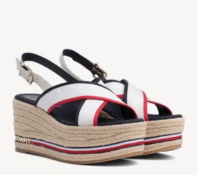 TOMMY HILFIGER - Sandali donna iconici con suola alta - Push96.com