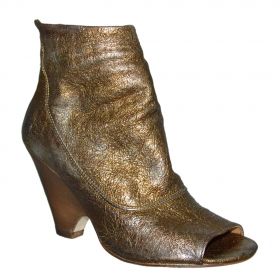 retro JFK ANKLE BOOTS OPEN TOE