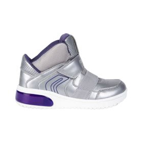 GEOX JR XLED GIRL TRAINERS